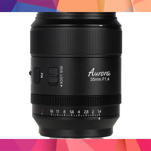 Sirui AURORA 35mm F1.4 Auto-Focus Lens (E Mount, Siyah)