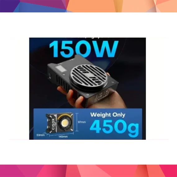 SIRUI C150X 150W Bi-Color LED Video Işığı 2