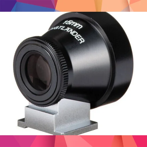 Voigtländer 15mm Metal Optik Vizör (Siyah) 3