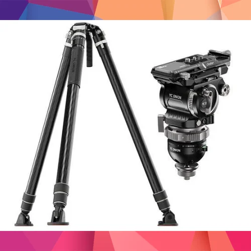 YC Onion Pineta Lite & CB7 Cedar & Ground-Spreader Karbon Fiber Tripod Kit